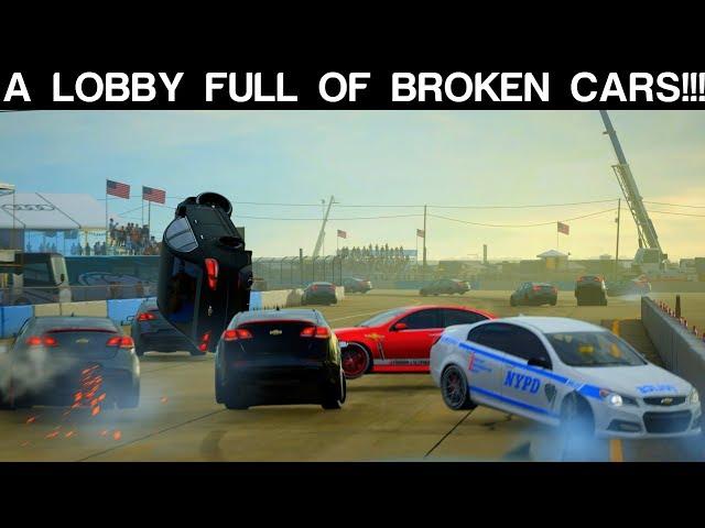 Forza Motorsport 7 | Lobby Full Of Broken Cars!!!