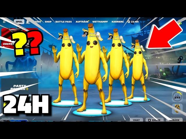 die BANANAGANG übernimmt für 24H FORTNITE !