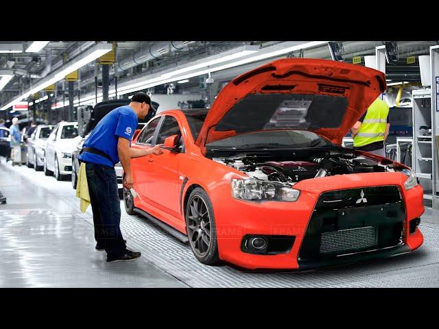 Inside Best Japanese Factory Producing the Mitsubishi Lancer Evolution