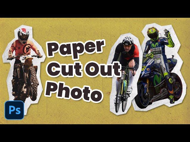 Create a Simple Paper Cutout Effect in photoshop