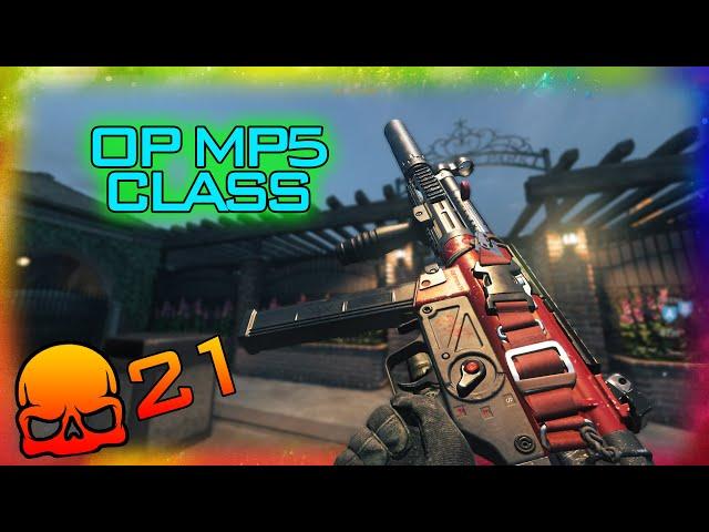 BEST MP5 Class Setup for Modern Warfare Search and Destroy (21 Kills)