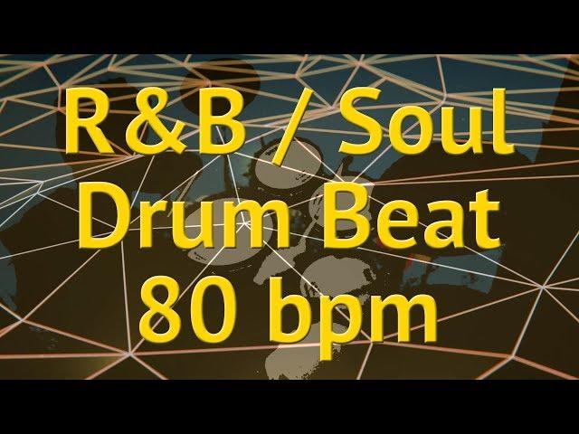 R&B Drum Beat 80bpm - Backing Track - JB Songwriter Drum Tracks #10