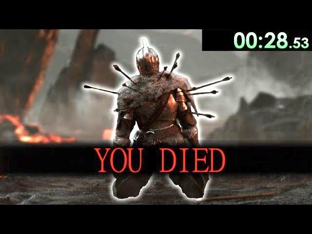 Speedrunning Death in Every Souls Game