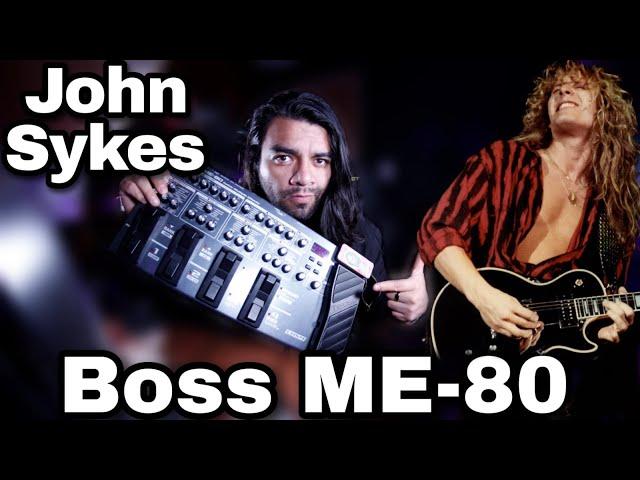 Whitesnake  - Emulando el tono de John Sykes - [Boss ME-80]