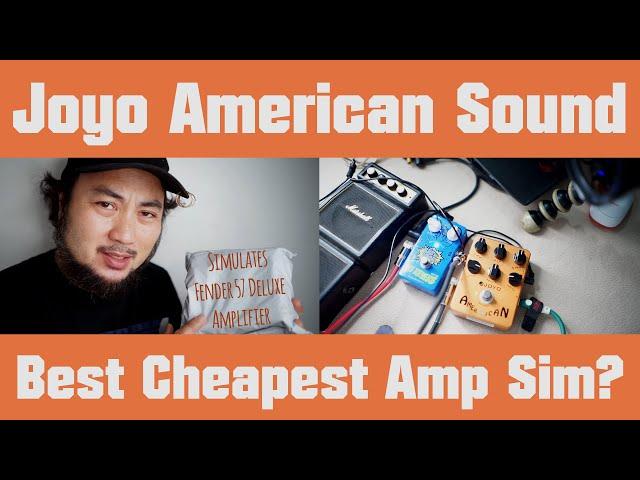 Pedaliction Series | Joyo American Sound | Unboxing | Pedal Review | Cheapest Fender Amp Sim