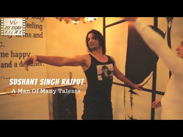 RARE VIDEO Of Sushant Singh Rajput Learning Ballet Dance To Perfection | Six Sigma Films