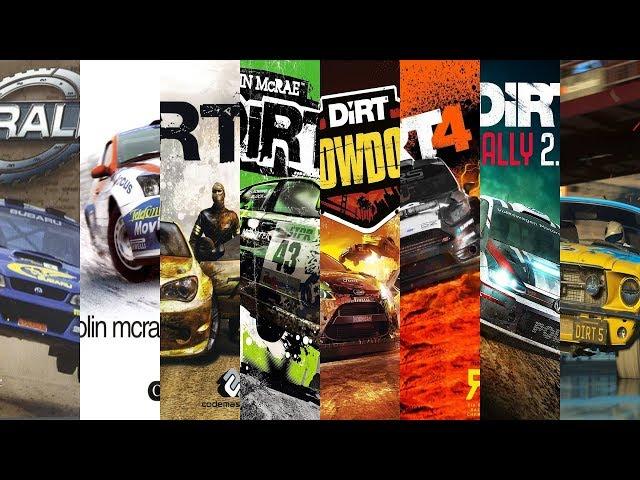 The Evolution of Colin McRae Rally/DiRT Games (1998-2020)