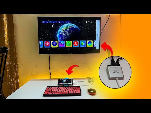 How To Convert Android Smartphone Into Desktop Computer 2024! | Mobile into pc