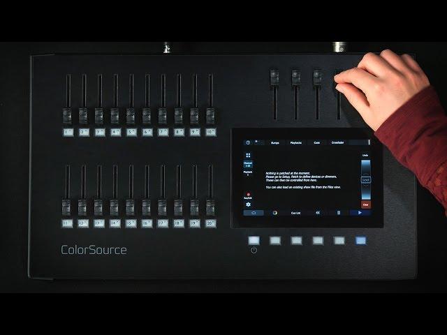 ETC ColorSource® Console Demo