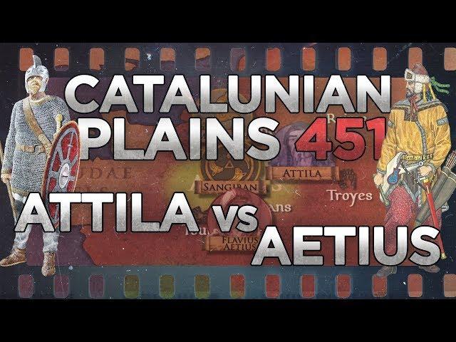 Battle of the Catalaunian Plains 451 - Aetius vs. Attila DOCUMENTARY