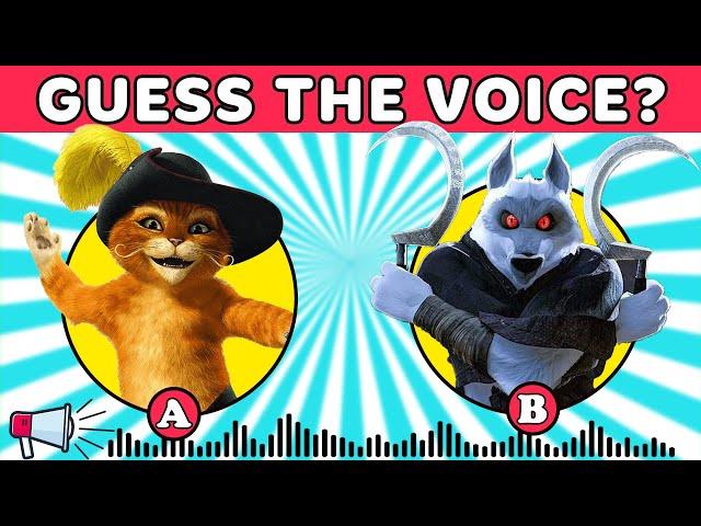 Guess The Puss In Boots 2 Characters by VOICE l Netflix Puss In Boots Quiz l Easy quiz l