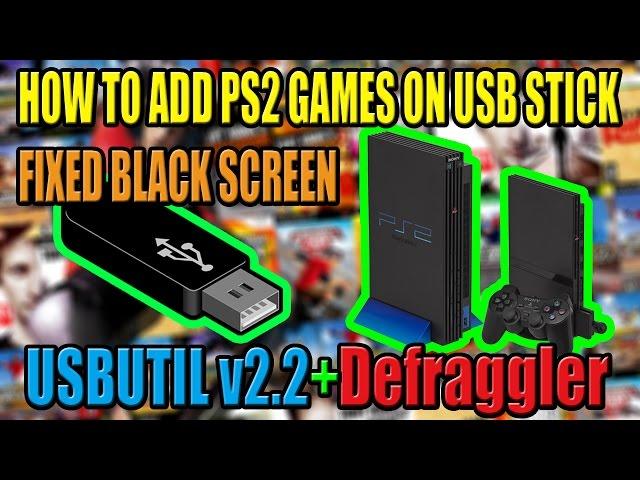 [PS2] GAMES ON USB STICK | FIXED BLACK SCREEN