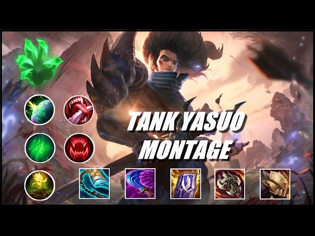 Tank Yasuo Montage #2 - Strikebreaker Yasuo Build Season 11 -League Of Legends Best Yasuo Plays 2021