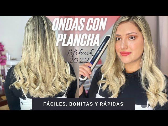 COMO HACER ONDAS con la PLANCHA life hack | Stephanie Soria