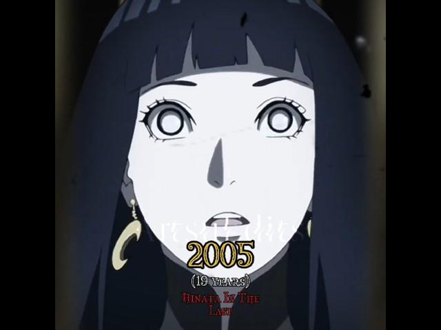 Hinata Hyuga/Uzumaki Through The Years #anime #narutoshippuden #hinatahyuga