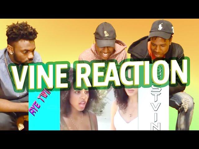 Aye Twinz Vine Reaction