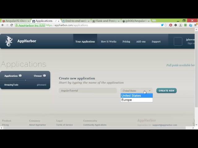 AngularJS end to end web app tutorial Part IV