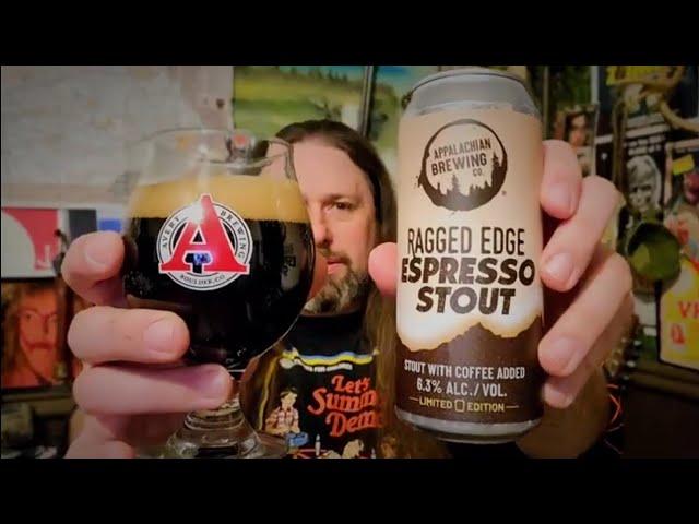 Appalachian Brewing - Ragged Edge Coffee Stout #AppalachianBrewing #pabrewnews #beer #review #coffee