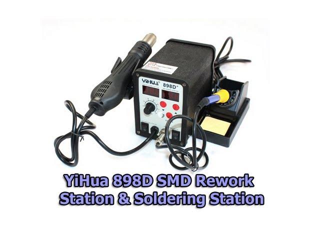 YiHua 898D+ SMD Rework Station & Soldering Station