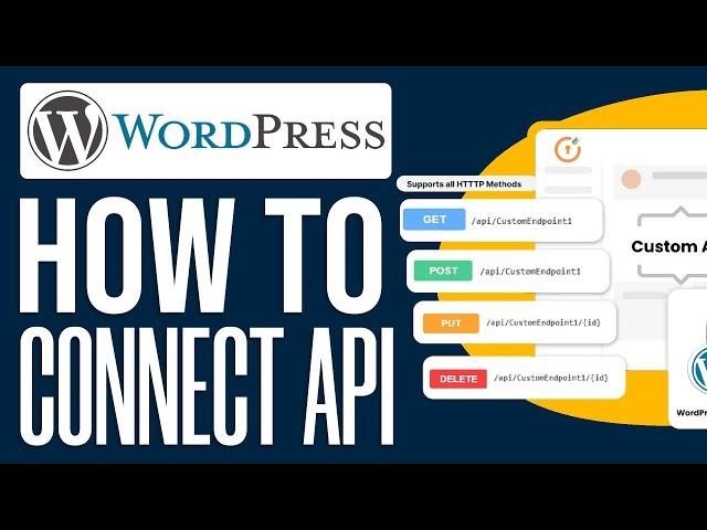 How To Connect Api With WordPress - Full Guide