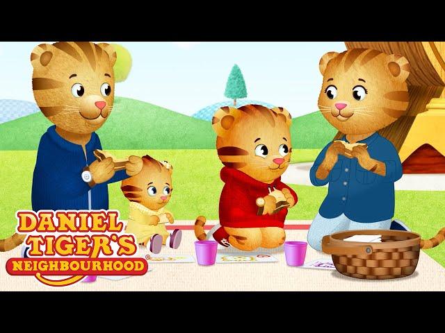 A Tiger Family Picnic | Cartoons for Kids | Daniel Tiger