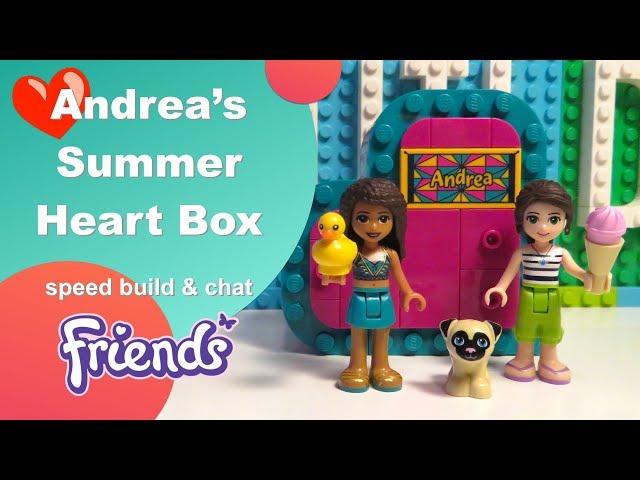 Fun Summer Heart Box for Andrea - Lego Friends speed build and chat