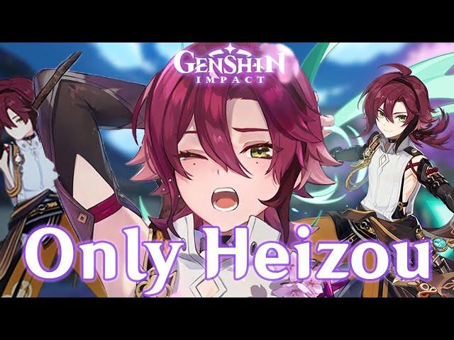 Can You Beat Genshin Impact Using Only Heizou?!