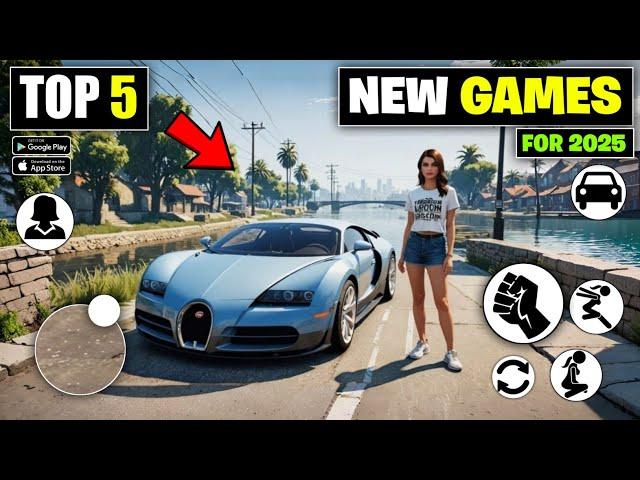 Top 5 New Games For Android 2025 | New Best Android Games 2025 (JANUARY)