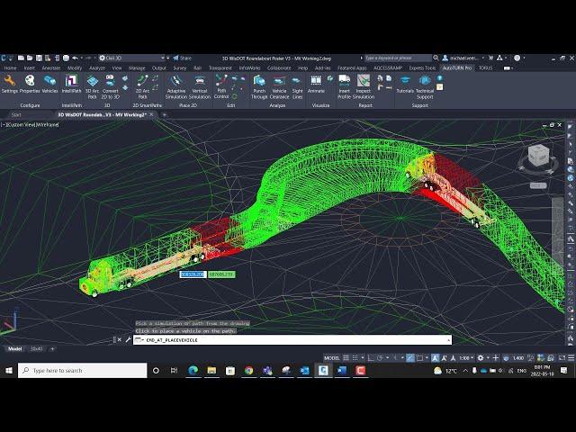 AutoTURN - 3D Clearance Analysis