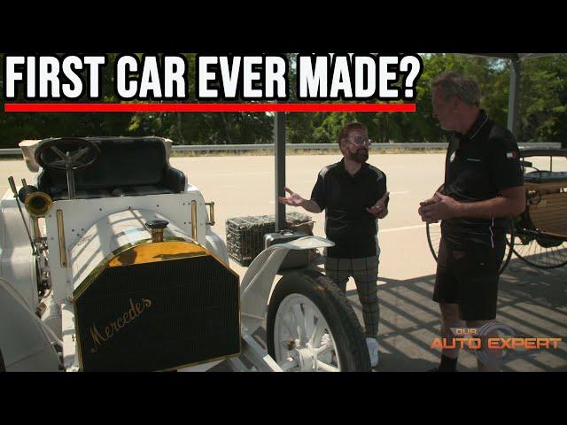 The first car ever made // Nik Miles gets to drive the first Benz