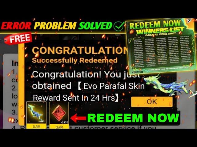 FREE FIRE REDEEM CODE TODAY 19 JULY REDEEM CODE FREE FIRE | FF REDEEM CODE TODAY 19 JULY