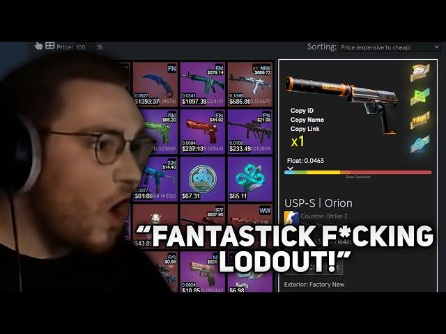 ohnePixel reacts to my insane 12,000$ CS2 Inventory