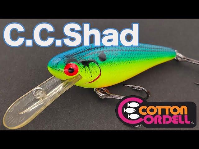 水中動画 コットンコーデル C.C.シャッド Cotton Cordell C.C.Shad Underwater Footage