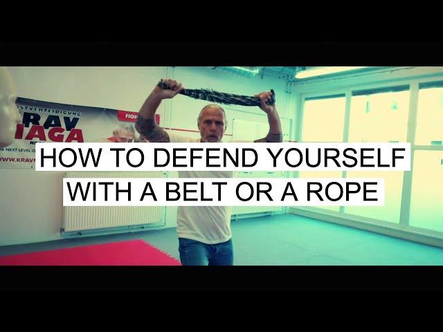 Peter Weckauf | SAMICS | Fight strategie - how to defend yourself with a belt or a rope