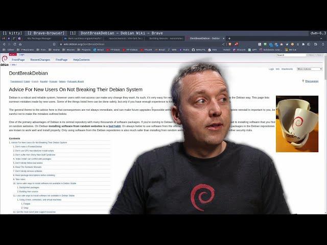 Do NOT Break Debian