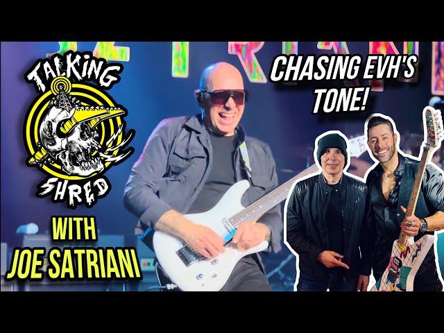 ‼️Talking Shred W/ JOE SATRIANI | Creating EVH’s Tone | Monsters of Rock Cruise 2024! 