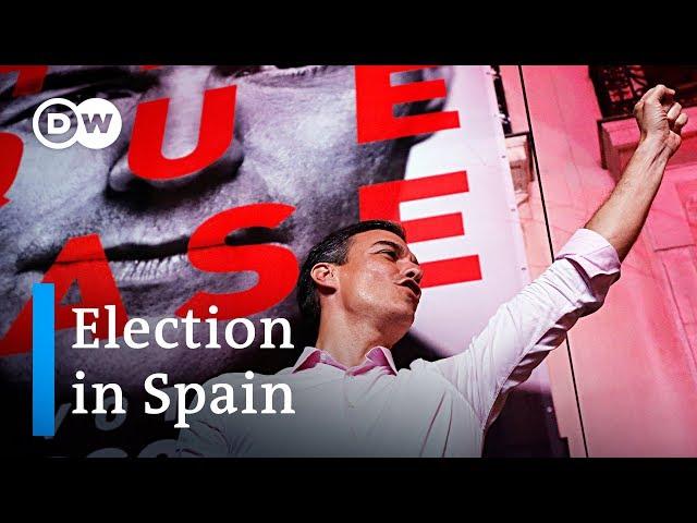 Socialists win Spain election | DW News