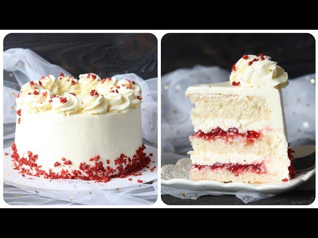 КЛУБНИКА СО СЛИВКАМИ ТОРТ КОТОРЫЙ ТАЕТ ВО РТУ  Strawberry cream cake recipe