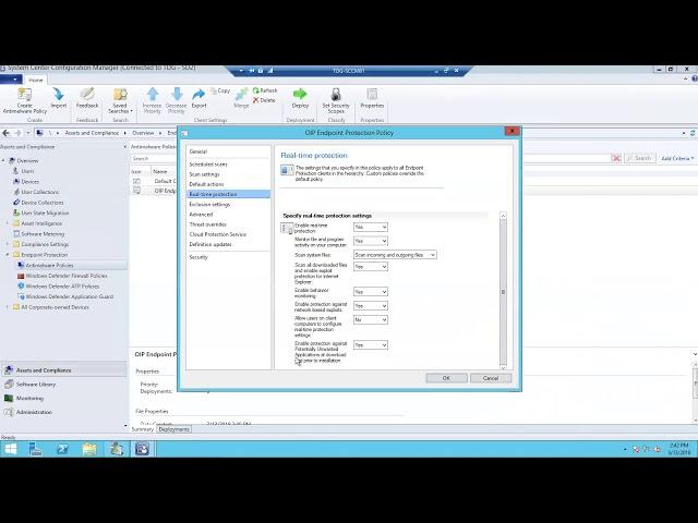 Endpoint Protection Setup & Configuration - SCCM 2016 Current Branch