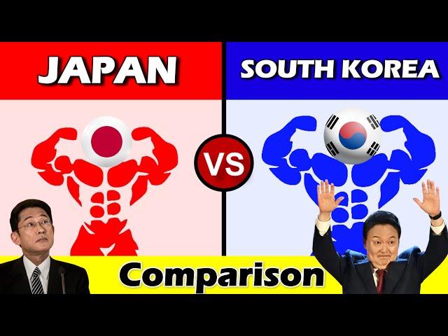 Japan VS South Korea Country Comparison | Military Comparison | Economy Comparison | Data Elephant.