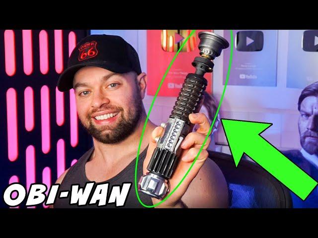 My $5000 OBI-WAN KENOBI Lightsaber UNBOXING Master Replicas ULTRA RARE