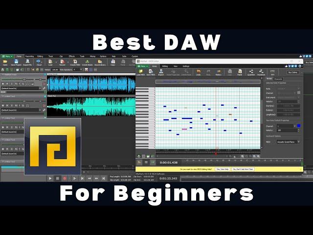 Best DAW For Beginners - MixPad