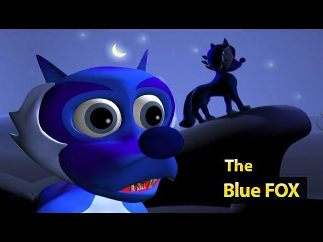 THE BLUE FOX  Panchatantra cartoon Story for children in English