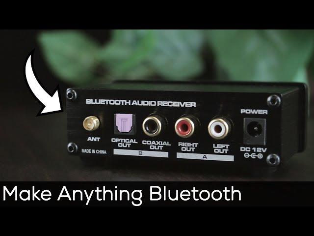 How to add Bluetooth to your Old Stereo