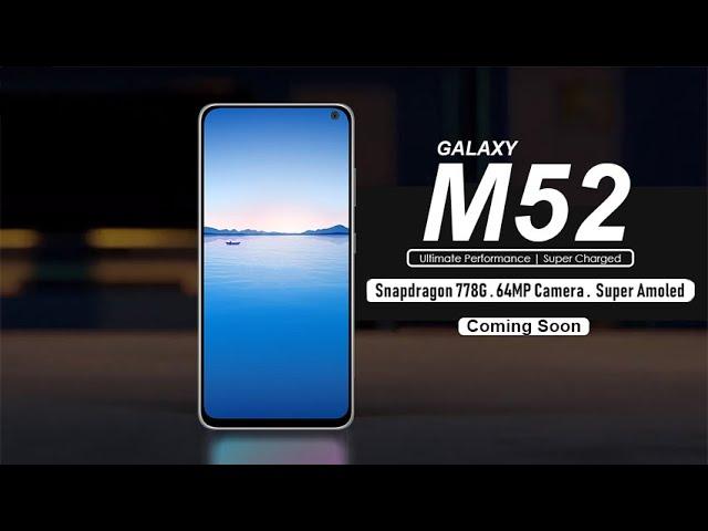 Samsung Galaxy M52 5G - Official Specifications, Price, Launch In India