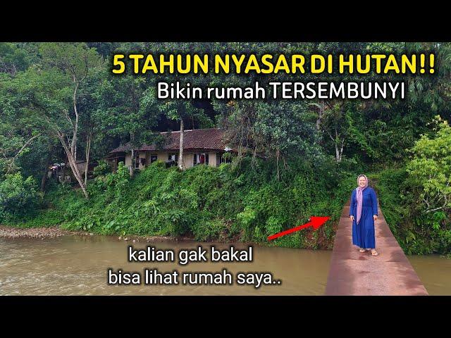 SUARA KUNTILANAK TERTAWA!! NEKAD BERSEMBUNYI BIKIN RUMAH ANEH DI HUTAN BERHANTU