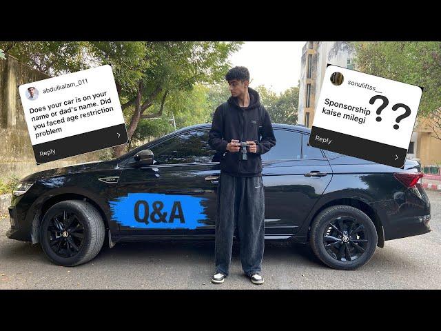 HOW I BOUGHT MY FIRST CAR AT 18 ? | QnA 