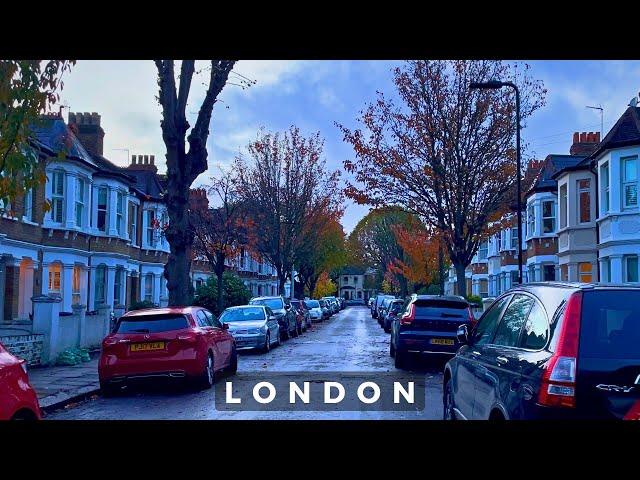 London Residential Walking Tour | Acton West London | London Walk 4K