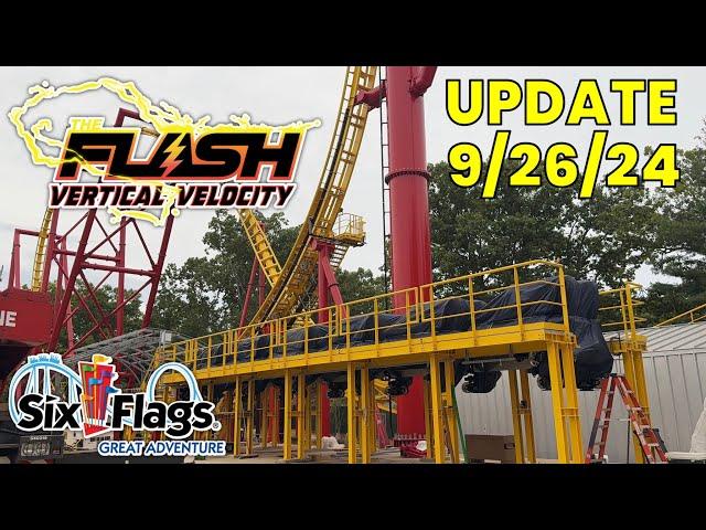 MAJOR Flash: Vertical Velocity Update 9/26/24! | Six Flags Great Adventure