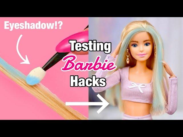 Testing Barbie Doll Hacks To See If They ACTUALLY Work!